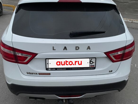 2019 Lada (ВАЗ) Vesta SW I, белый, 1100000 рублей - вид 2