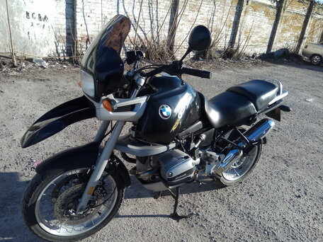 1995 BMW R 1100 GS, чёрный, 360000 рублей, вид 2