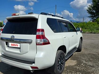 2016 Toyota Land Cruiser Prado 150 Series Рестайлинг 1, белый, 5250000 рублей, вид 5