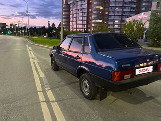 2003 Lada (ВАЗ) 21099, синий, 185000 рублей, вид 5