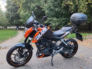 2014 KTM 200 Duke, оранжевый, 190000 рублей, вид 1