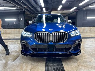 2019 BMW X5 M50d IV (G05/G18), синий, 6990000 рублей, вид 3