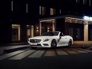 2014 Mercedes-Benz SL-Класс 400 VI (R231), белый, 5200000 рублей, вид 1