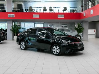 2015 Toyota Corolla XI (E160, E170, E180), чёрный, 990000 рублей, вид 3