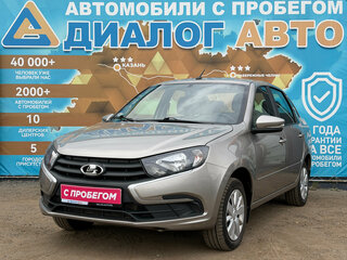 2022 Lada (ВАЗ) Granta I Рестайлинг, серый, 710000 рублей, вид 1