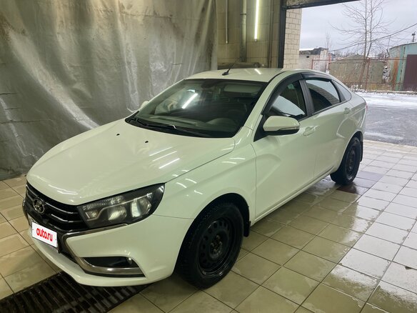 2018 Lada (ВАЗ) Vesta I, белый, 1050000 рублей