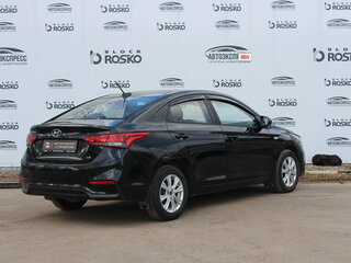 2018 Hyundai Solaris II, чёрный, 940000 рублей, вид 5
