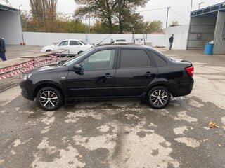 2021 Lada (ВАЗ) Granta I Рестайлинг, чёрный, 545000 рублей, вид 2