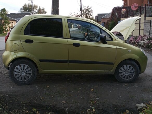 2009 Chevrolet Spark II, жёлтый, 390000 рублей - вид 6