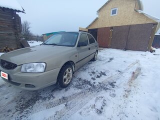 2007 Hyundai Accent ТагАЗ II, бежевый, 290000 рублей, вид 2