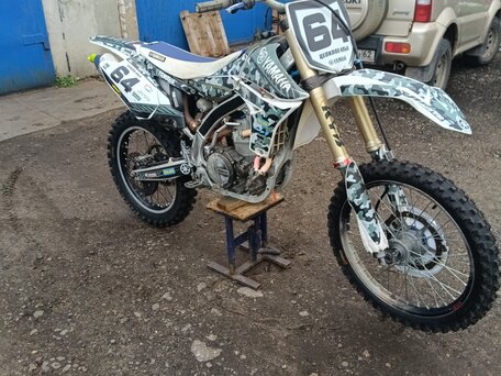 2013 Yamaha YZ450F, белый, 340000 рублей, вид 2