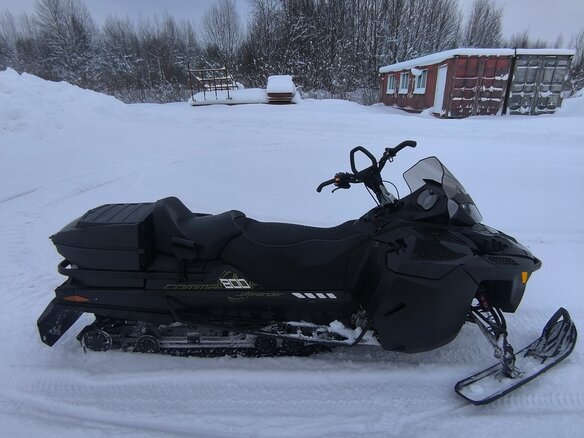 2014 BRP Lynx Commander 800, чёрный, 1000000 рублей - вид 4