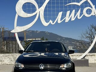 2013 Volkswagen Polo V, чёрный, 755000 рублей, вид 1