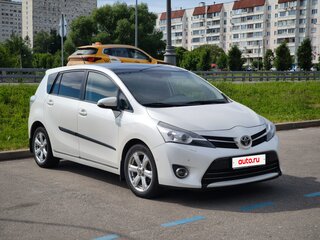 2014 Toyota Verso I Рестайлинг, белый, 1460000 рублей, вид 3