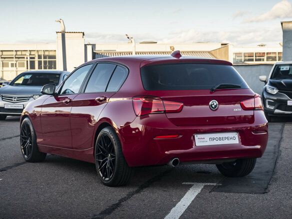 2016 BMW 1 серии 118i II (F20/F21) Рестайлинг, красный - вид 6