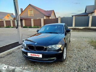 2010 BMW 1 серии 118i I (E81/E82/E87/E88) Рестайлинг, чёрный, 775000 рублей, вид 1