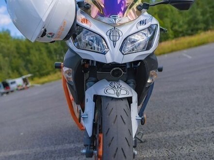 2014 Kawasaki Ninja 300, белый, 400000 рублей, вид 3