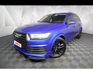 2016 Audi Q7 II (4M), синий, 3027000 рублей, вид 1