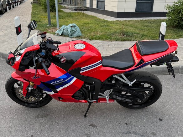 2021 Honda CBR 600RR, красный, 810000 рублей - вид 9