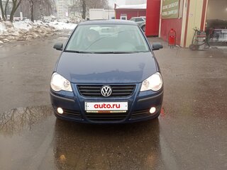 2008 Volkswagen Polo IV Рестайлинг, синий, 1000000 рублей, вид 2