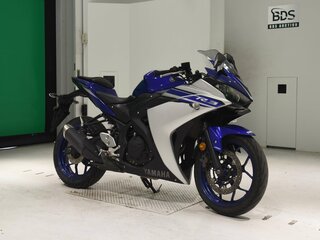 2017 Yamaha YZF-R3, синий, 440000 рублей, вид 4