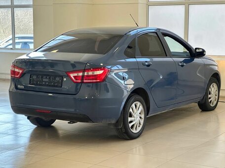 2016 Lada (ВАЗ) Vesta I, синий, 700000 рублей, вид 4