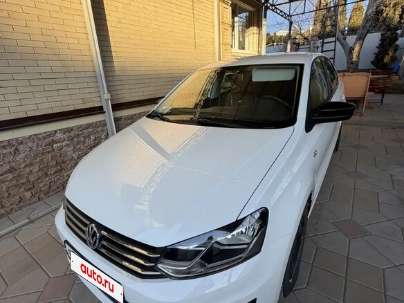 2019 Volkswagen Polo V Рестайлинг, белый, 1600000 рублей - вид 7