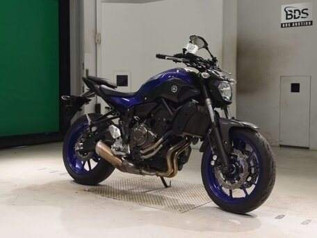 2017 Yamaha MT-07 (FZ-07), синий, 655000 рублей, вид 1