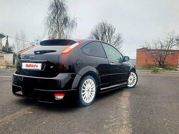 2006 Ford Focus II, чёрный, 549999 рублей - вид 4