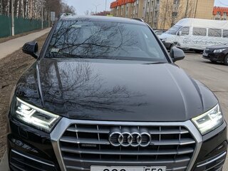 2019 Audi Q5 45 TFSI II (FY), чёрный, 3180000 рублей, вид 1