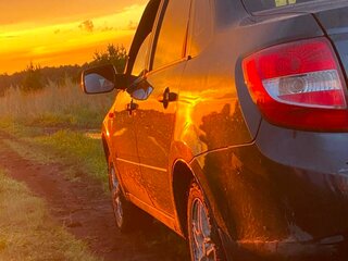2014 Lada (ВАЗ) Granta I, чёрный, 270000 рублей, вид 1