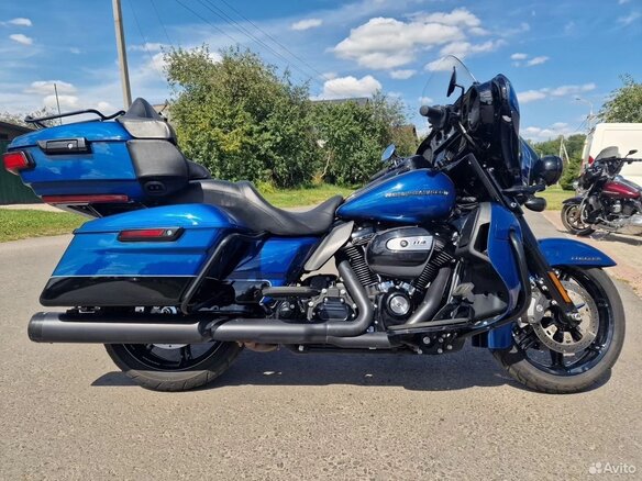 2022 Harley-Davidson Electra Glide, синий, 1590000 рублей - вид 8