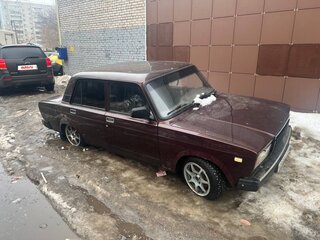 2008 Lada (ВАЗ) 2107, пурпурный, 350000 рублей, вид 4