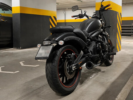 2017 Kawasaki EN650 Vulcan S, чёрный, 1020000 рублей, вид 4