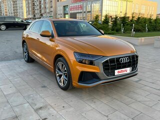2021 Audi Q8 45 TDI I (4M), оранжевый, 11000000 рублей, вид 5