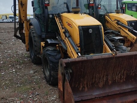 2019 New Holland B80B, жёлтый, 4073600 рублей, вид 1