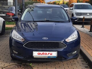 2017 Ford Focus III Рестайлинг, синий, 1140000 рублей, вид 2