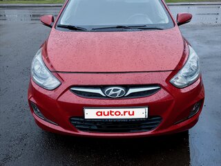 2011 Hyundai Solaris I, красный, 620000 рублей, вид 1