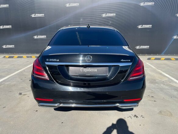 2019 Mercedes-Benz S-Класс 350 d Long VI (W222, C217) Рестайлинг, чёрный, 5700000 рублей - вид 4