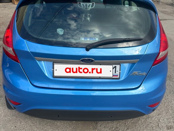 2009 Ford Fiesta Mk6, синий, 630000 рублей - вид 4