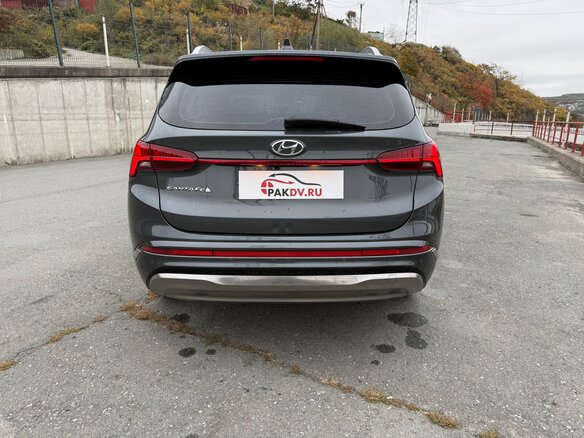 2021 Hyundai Santa Fe IV Рестайлинг, серый, 3798000 рублей - вид 3