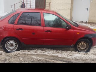 2007 Lada (ВАЗ) Kalina I, красный, 160000 рублей, вид 1