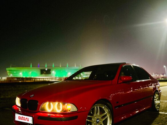 1998 BMW 5 серии 530d IV (E39), красный, 950000 рублей - вид 7