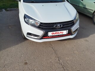2018 Lada (ВАЗ) Vesta I, белый, 700000 рублей, вид 1
