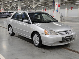 2003 Honda Civic VII, серебристый, 280000 рублей, вид 3