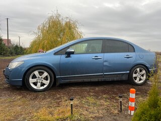 2009 Honda Civic VIII Рестайлинг, синий, 800000 рублей, вид 3
