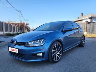 2013 Volkswagen Golf VII, голубой, 1200000 рублей, вид 2