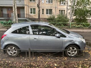 2007 Opel Corsa D, голубой, 380000 рублей, вид 3