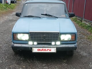 2005 Lada (ВАЗ) 2107, голубой, 120000 рублей, вид 2