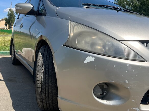 2006 Mitsubishi Grandis I, серебристый, 580000 рублей - вид 5